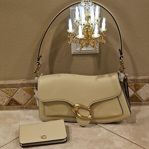 COACH - TWISTED TABBY In Moonlight #CAN26 w/WALLET NWT